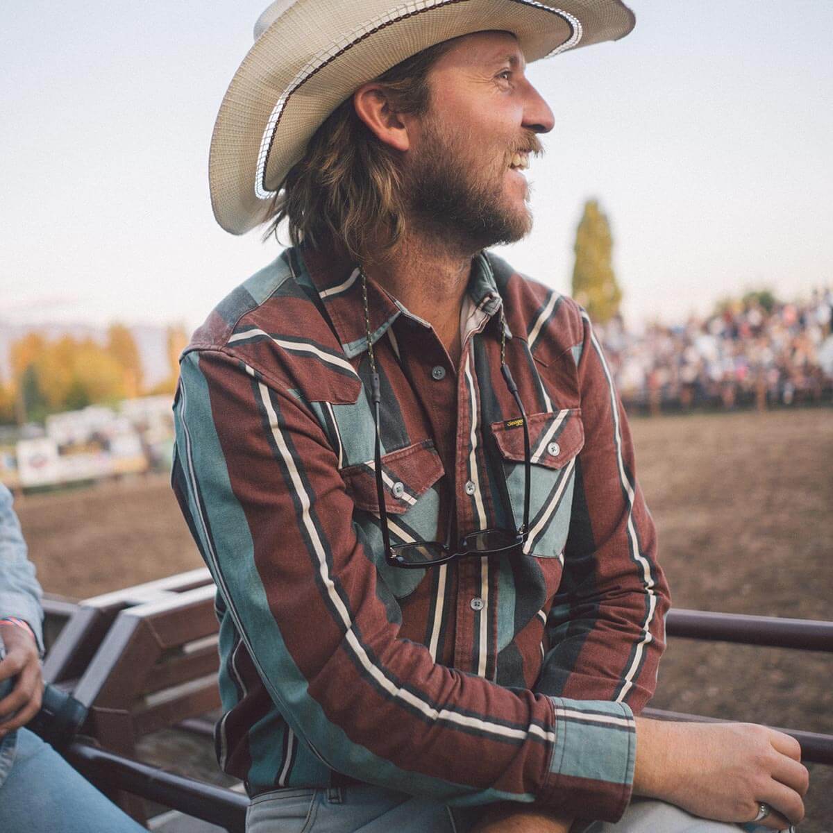 Amarillo L/S Shirt Turquoise Stripe – Seager Co.