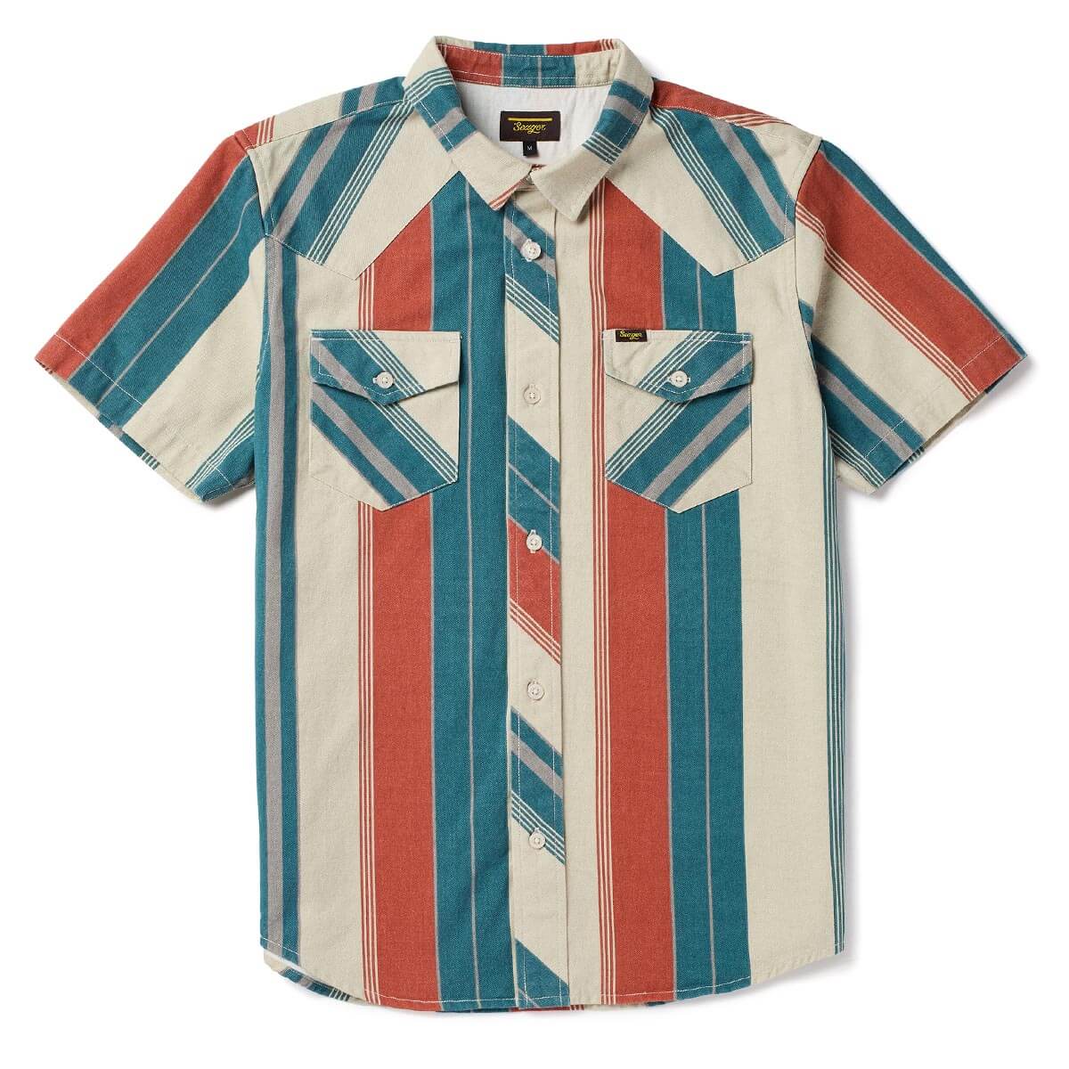Amarillo S/S Shirt El Rojo Stripe – Seager Co.