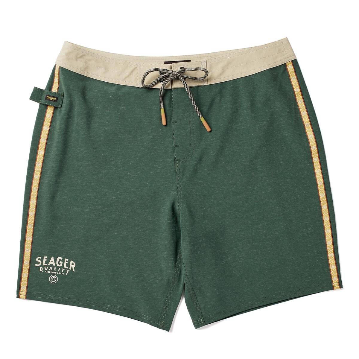 Azteca Boardshort Spruce Green – Seager Co.