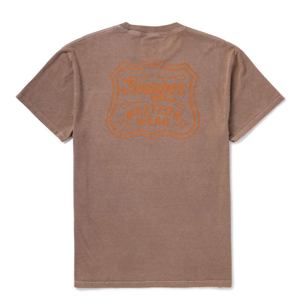 Badge Premium Tee Pigment Brown