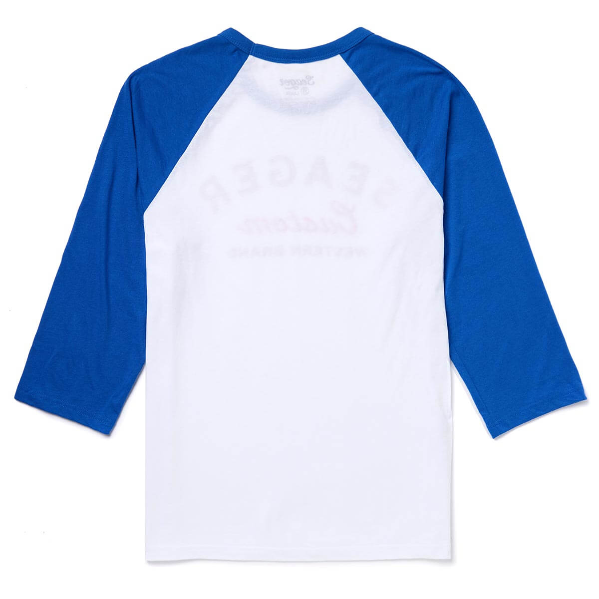 Badlands Baseball Tee Royal Blue/White