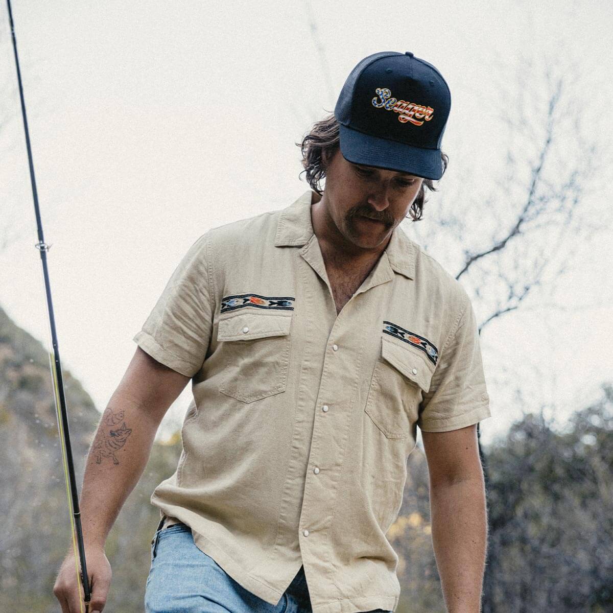 Big USA Snapback Black