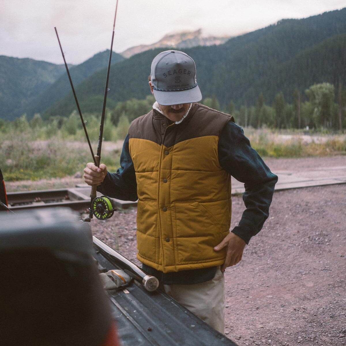 Bighorn Vest Rust Gold/Old Brown