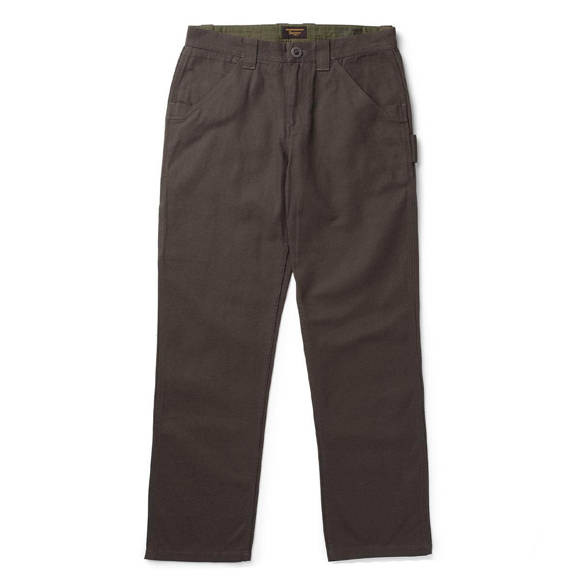 Bison Canvas Pant Darkwood
