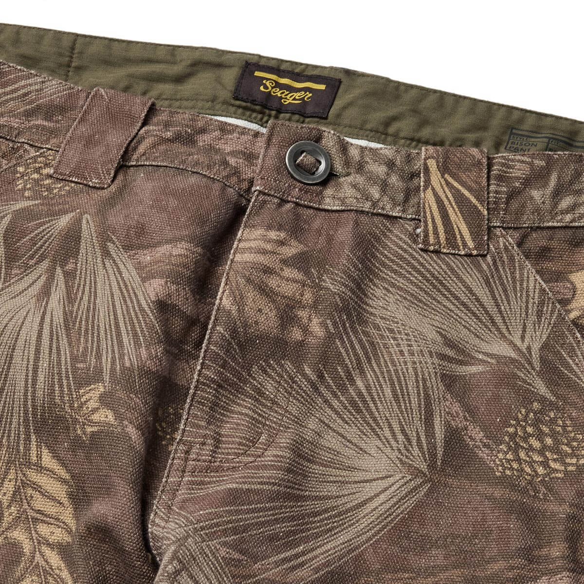 Bison Canvas Pant Seager Camo