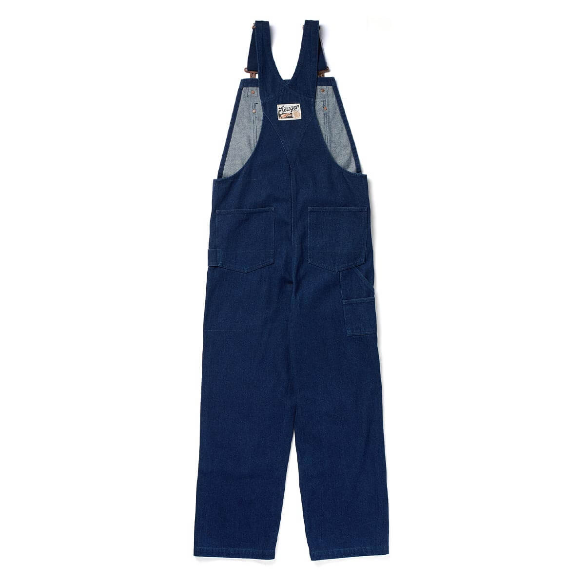 Bison Double Knee Overall Denim