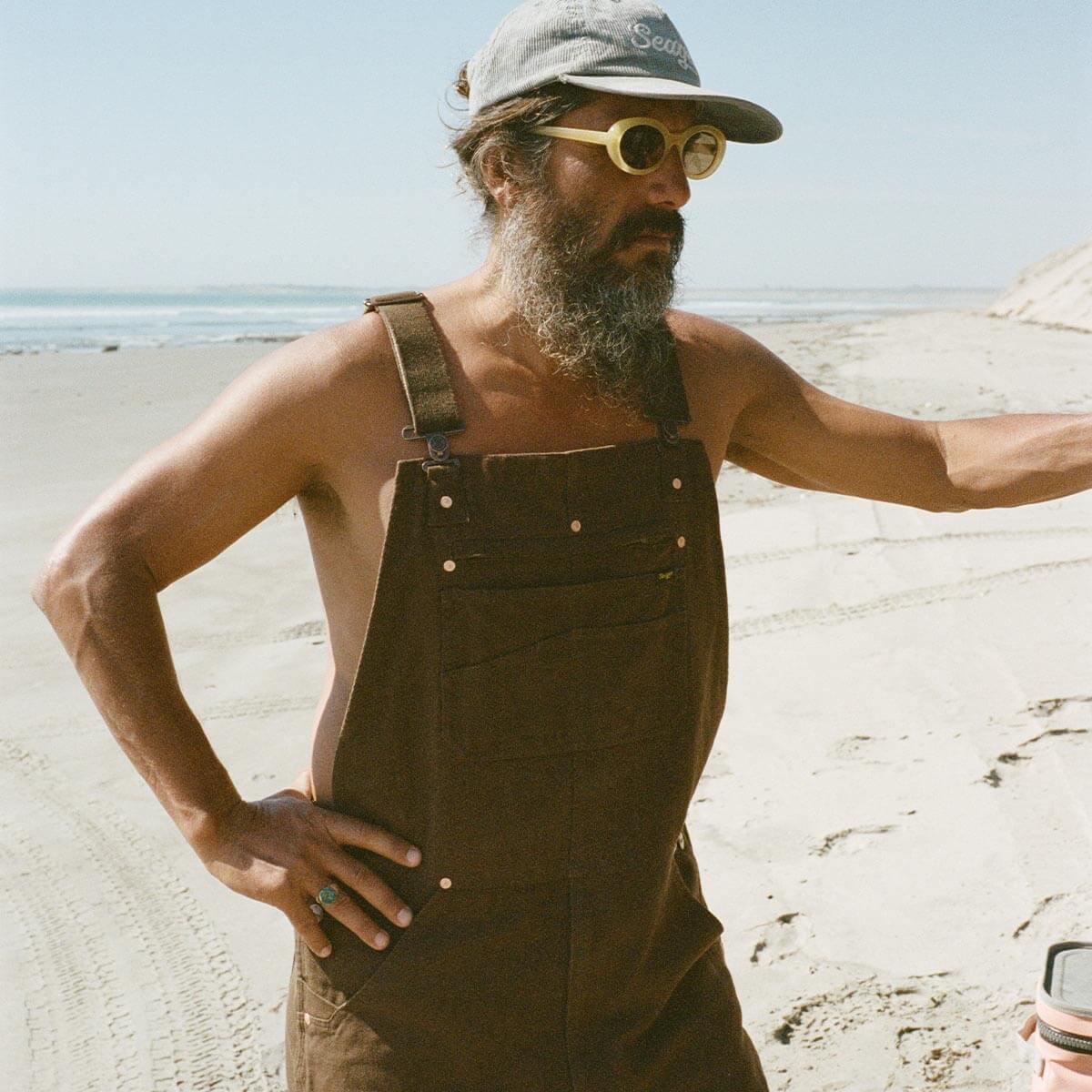 Bison Double Knee Overall Tobacco – Seager Co. Bison Double Knee Overall Tobacco – Seager Co.