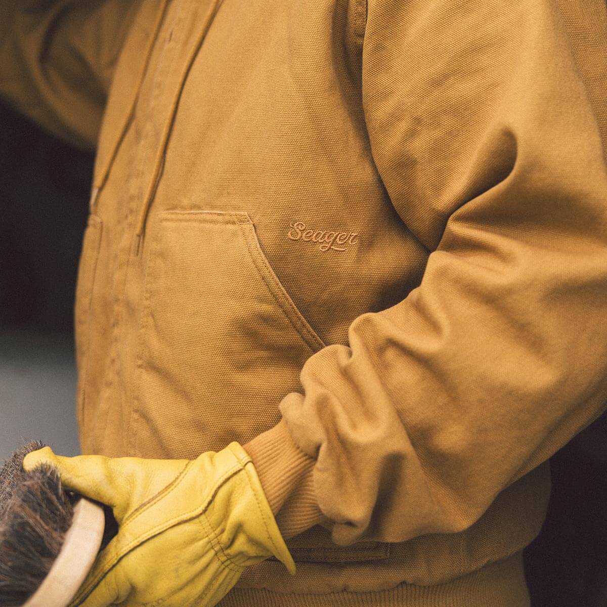 Bison Insulated Jacket Bronze