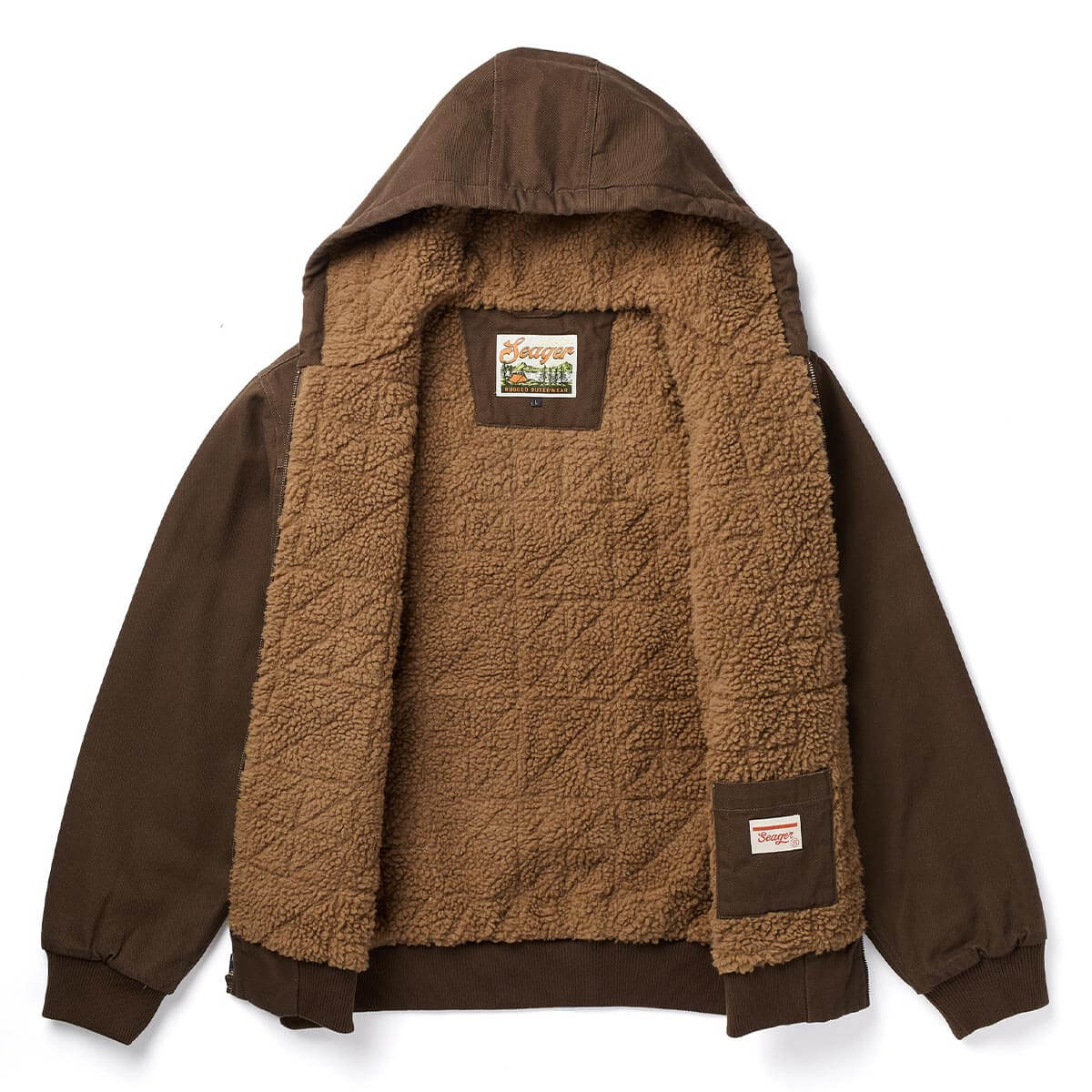 Bison Insulated Jacket Tobacco