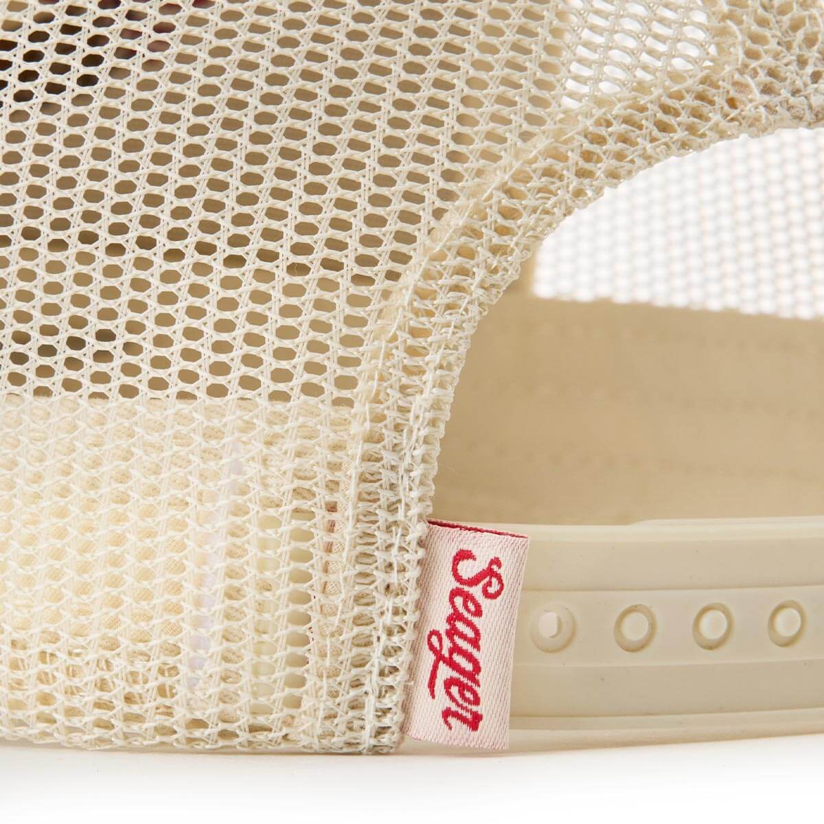 Bradley Trucker Snapback Cream