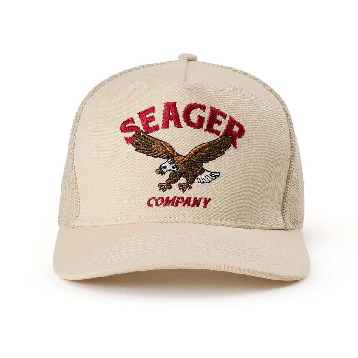 Bradley Trucker Snapback Cream