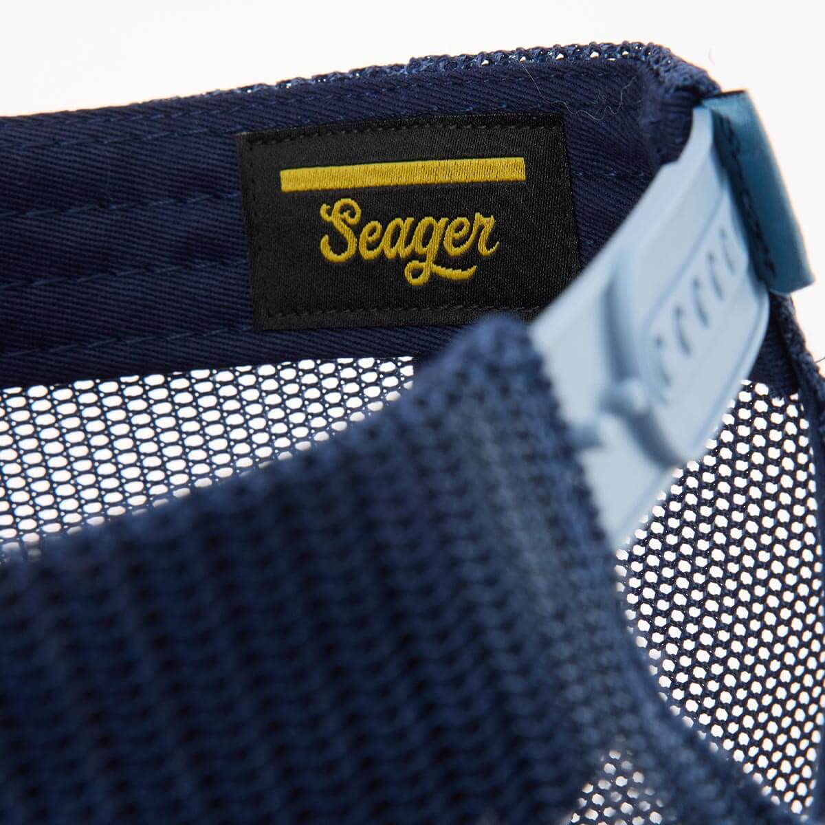 Bradley Trucker Snapback Faded Denim