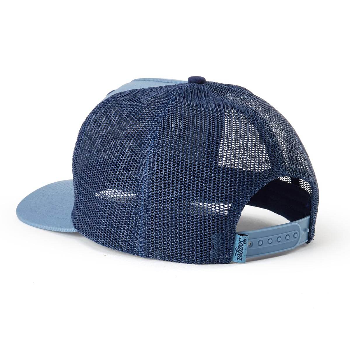 Bradley Trucker Snapback Faded Denim