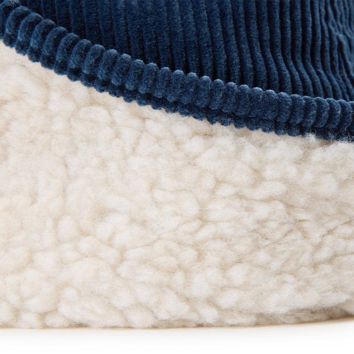 Branded Corduroy Flapjack Blue