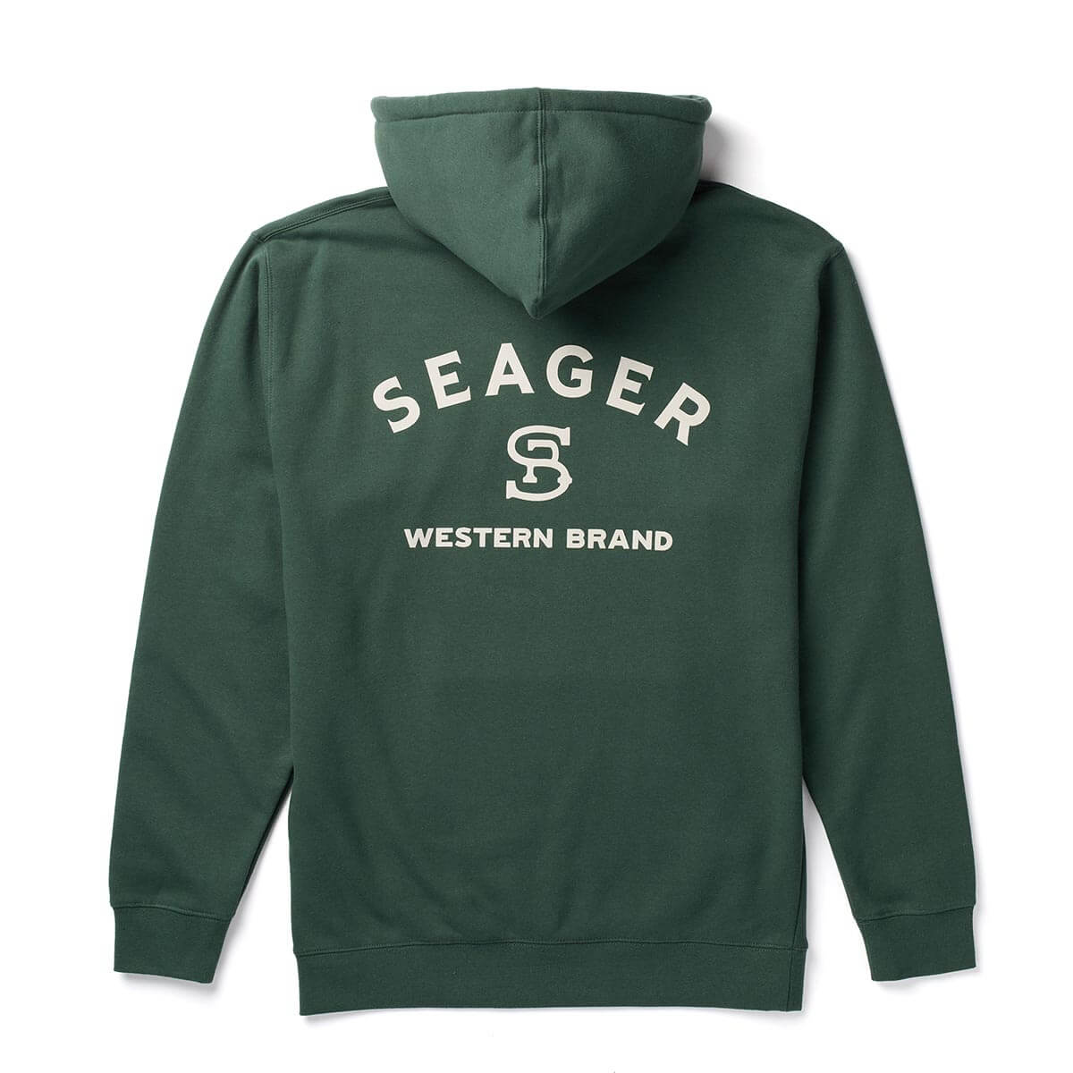 Branded Hoodie Forest Green