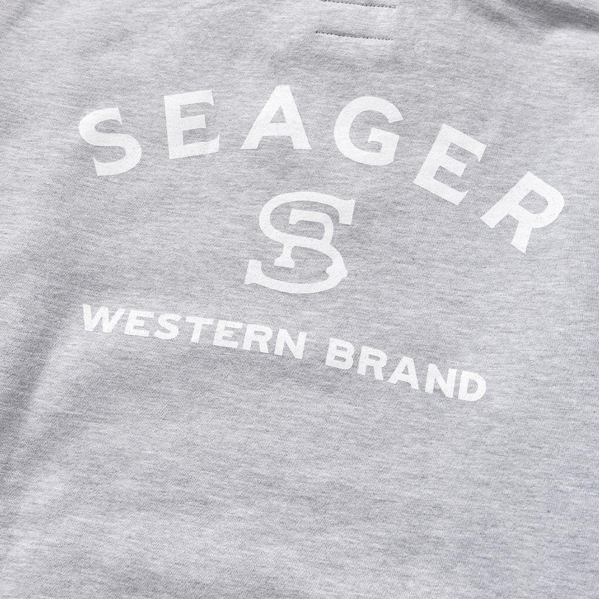 Branded Mid-Weight Hoodie Heather Grey