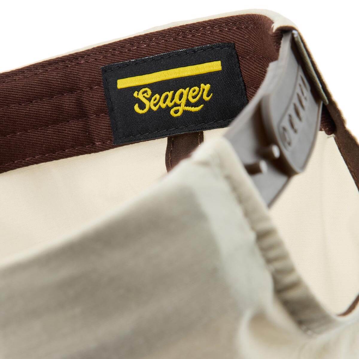 Branded Snapback Cream/Camo