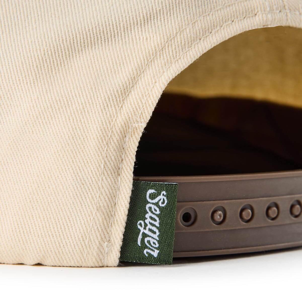 Branded Snapback Cream/Camo