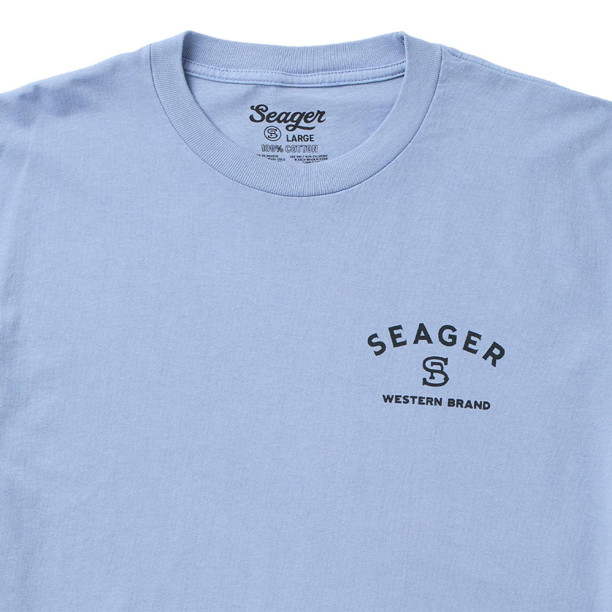 Branded Tee Faded Denim