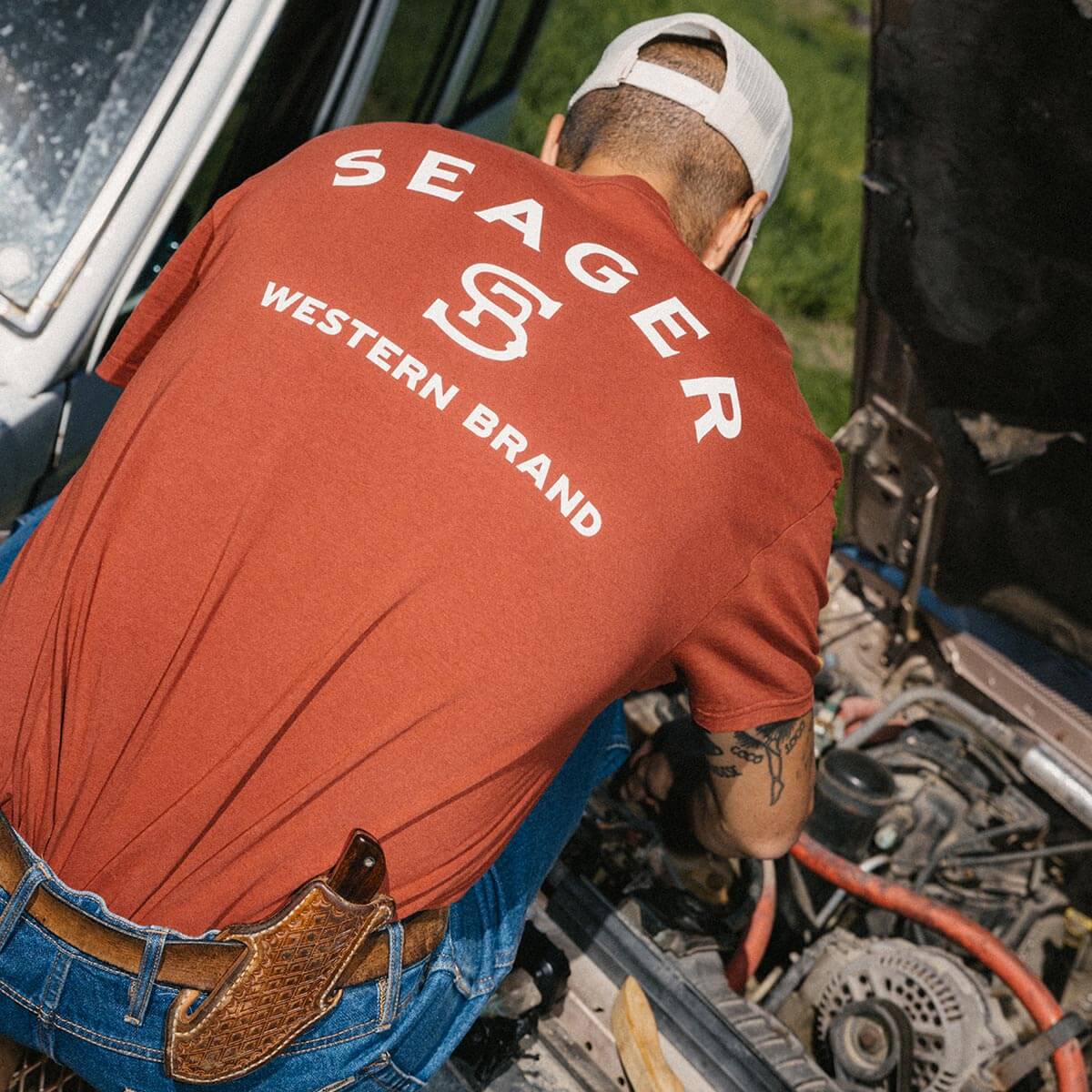 Branded Tee Roasted Red