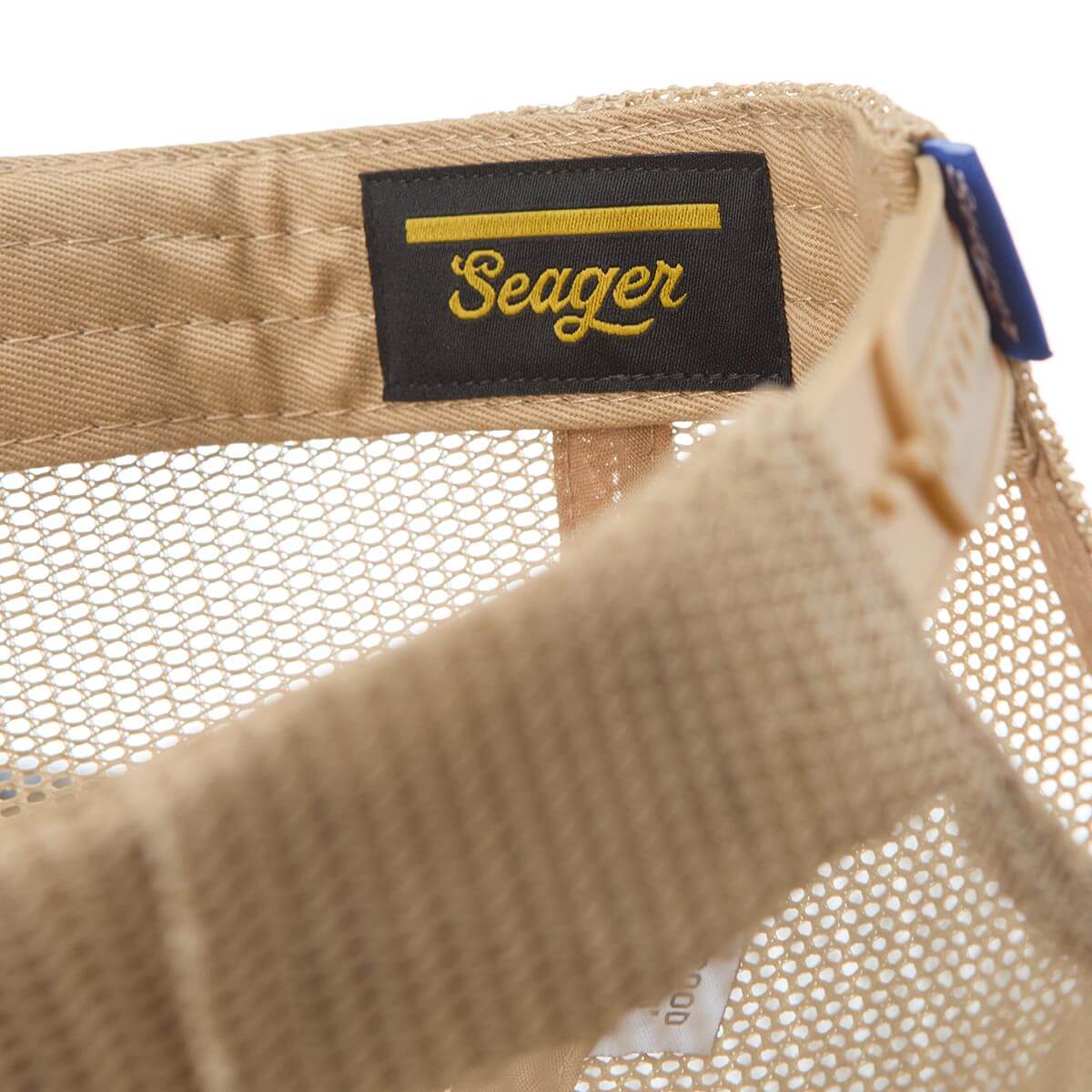 Branded Trucker Snapback Khaki