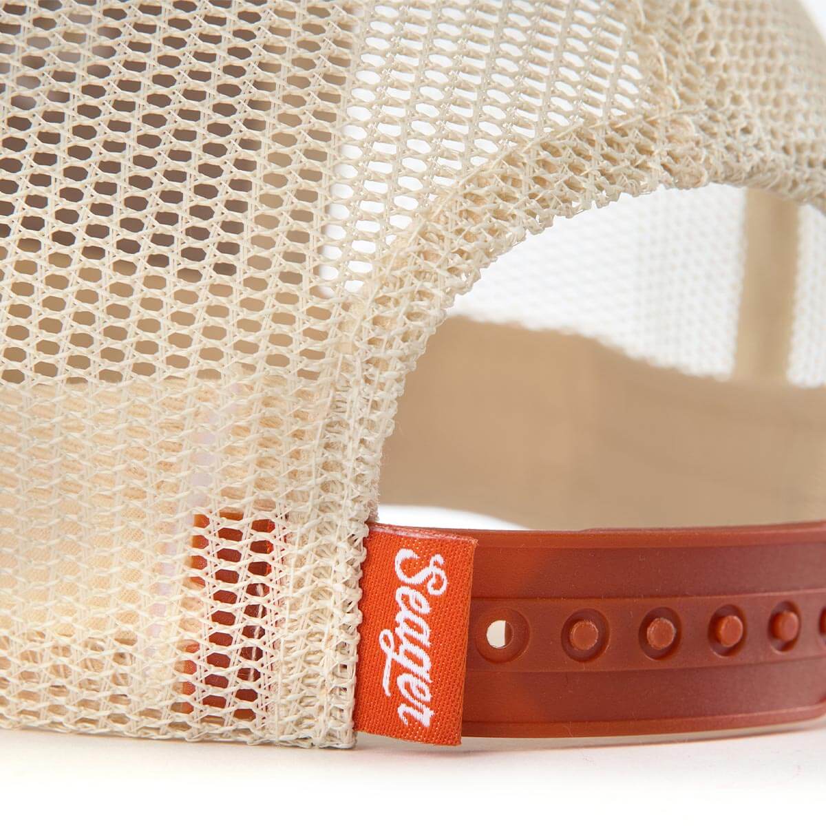 Branded Trucker Snapback Orange