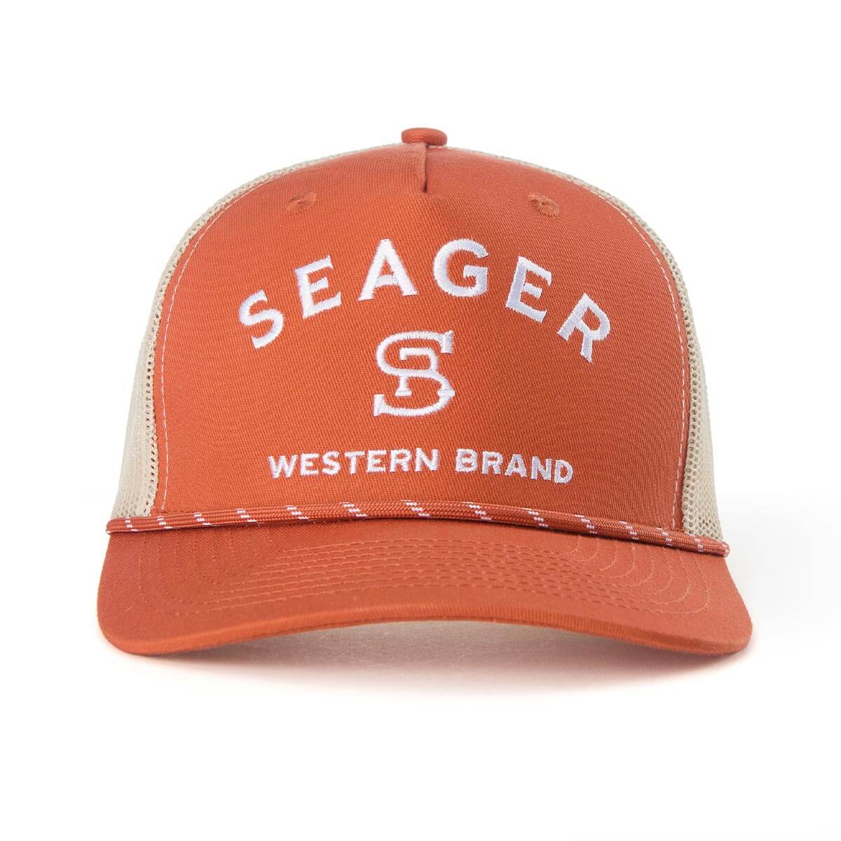 Branded Trucker Snapback Orange