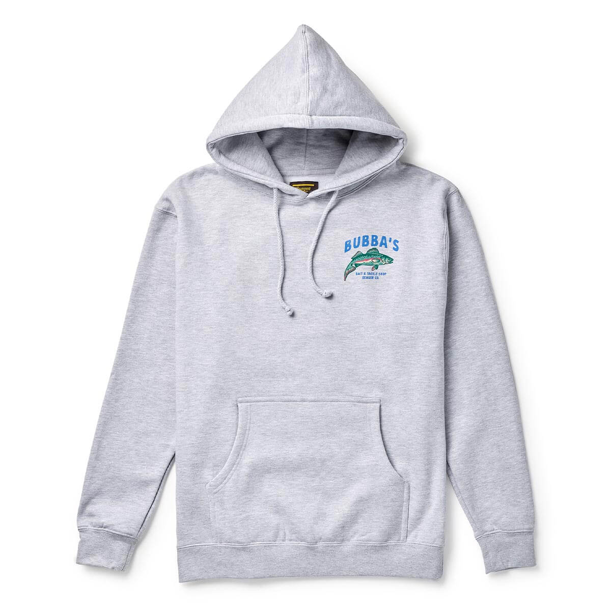 Bubba's Mid-Weight Hoodie Heather Grey