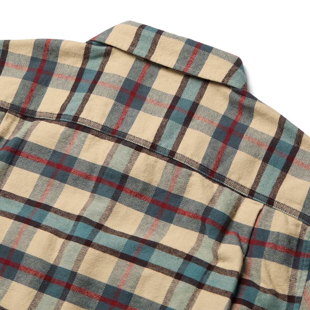 Calico Flannel Cream/Plaid