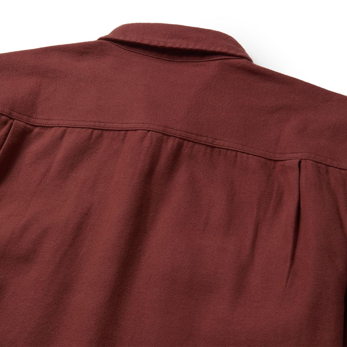 Calico Flannel Red Rock Solid