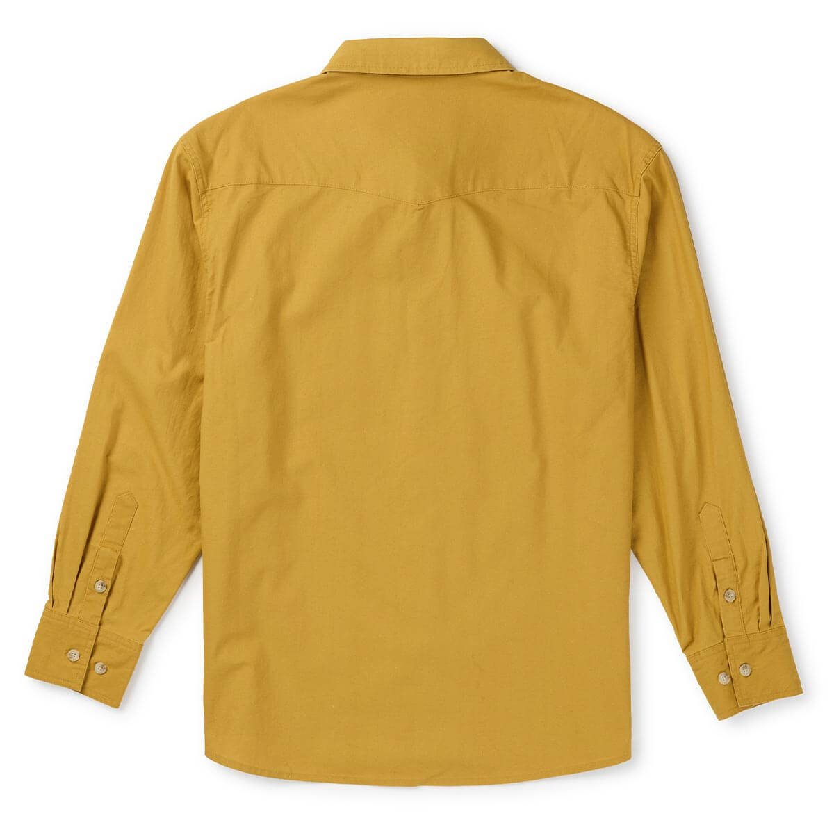 Chief L/S Overshirt Washed Amber Gold