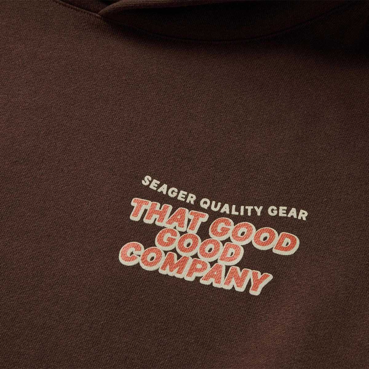 Duck Down Delicacy Hoodie Brown