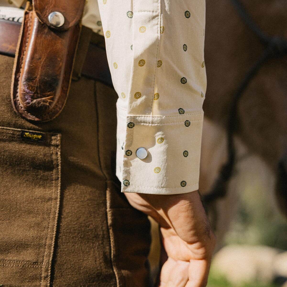 El Ranchero L/S Shirt Peyote Button
