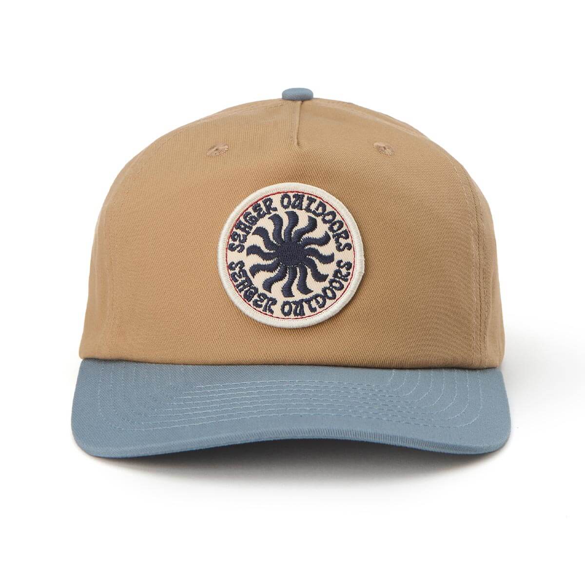 El Sol Snapback Tan/Blue