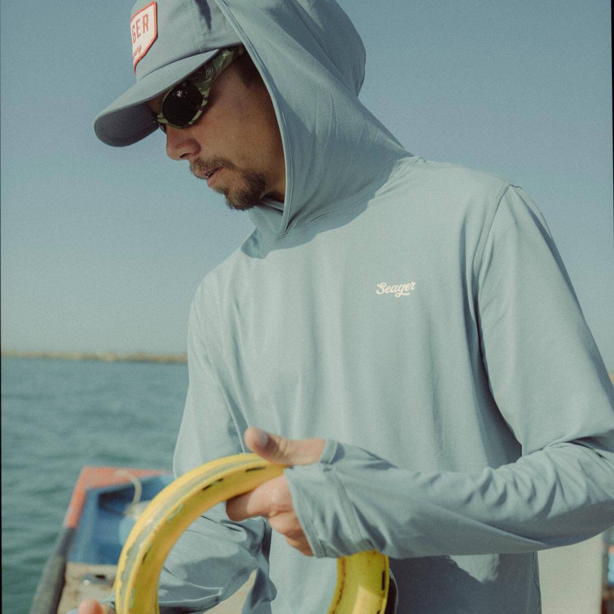 Escala Sunshirt Faded Denim – Seager Co.