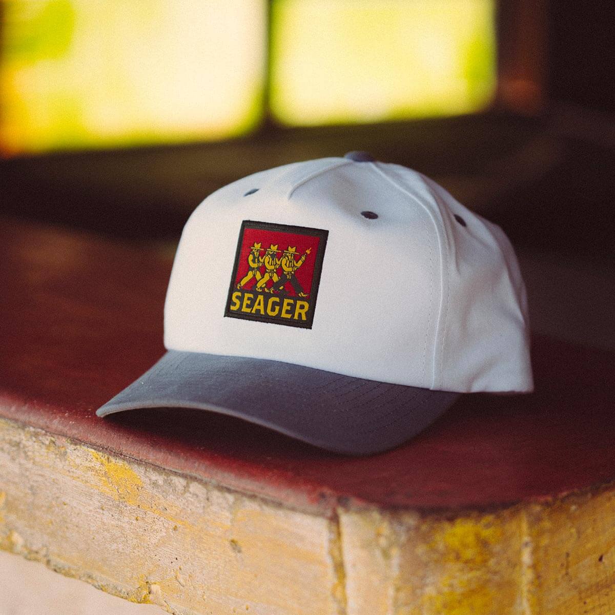 Finger Guns Snapback White/Teal