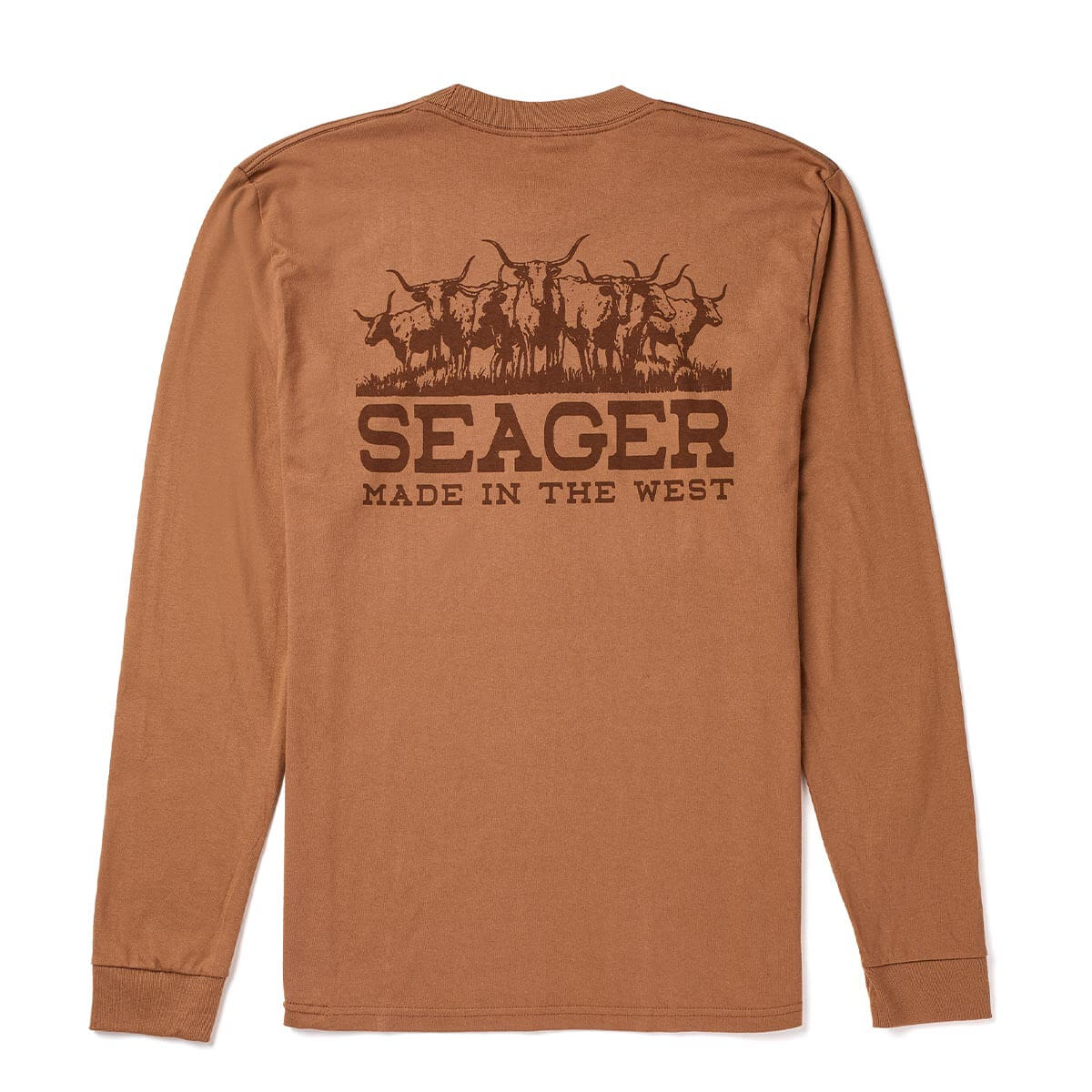 Herd L/S Tee Brown
