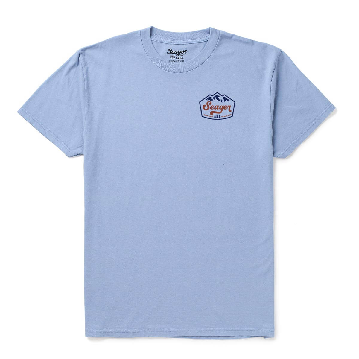 High Country Tee Faded Denim