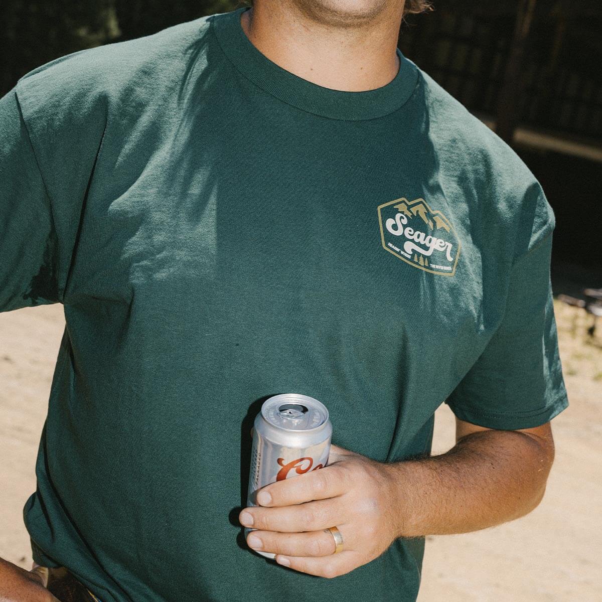 High Country Tee Forest Green