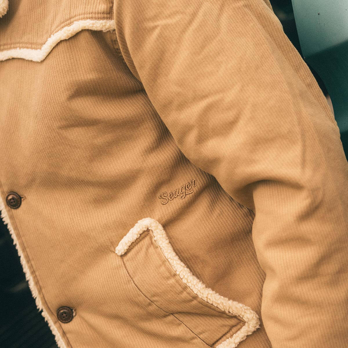 High Plains Jacket Tan Corduroy
