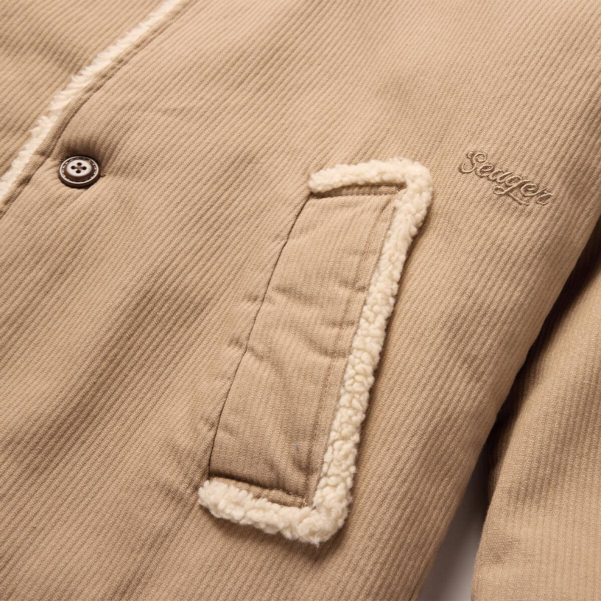 High Plains Jacket Tan Corduroy
