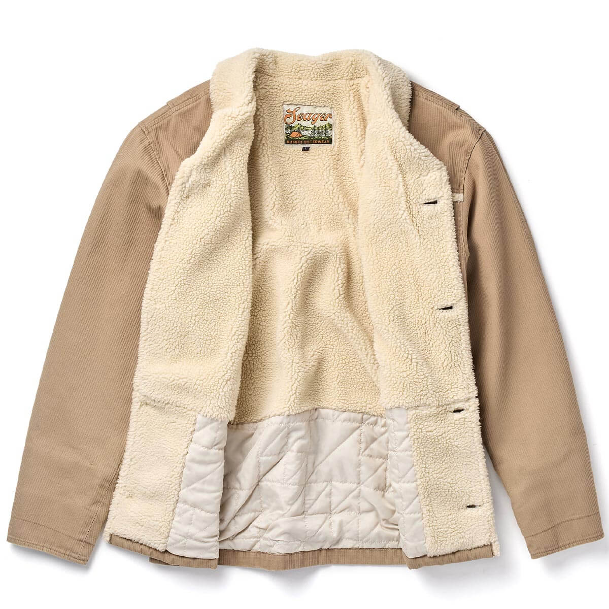 High Plains Jacket Tan Corduroy