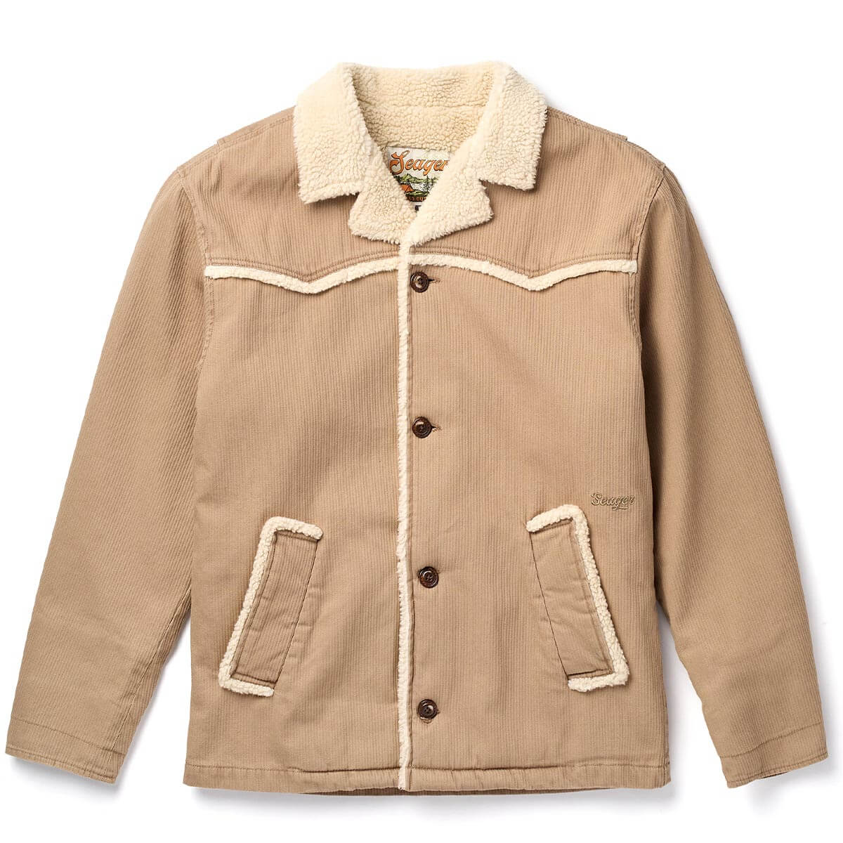 High Plains Jacket Tan Corduroy