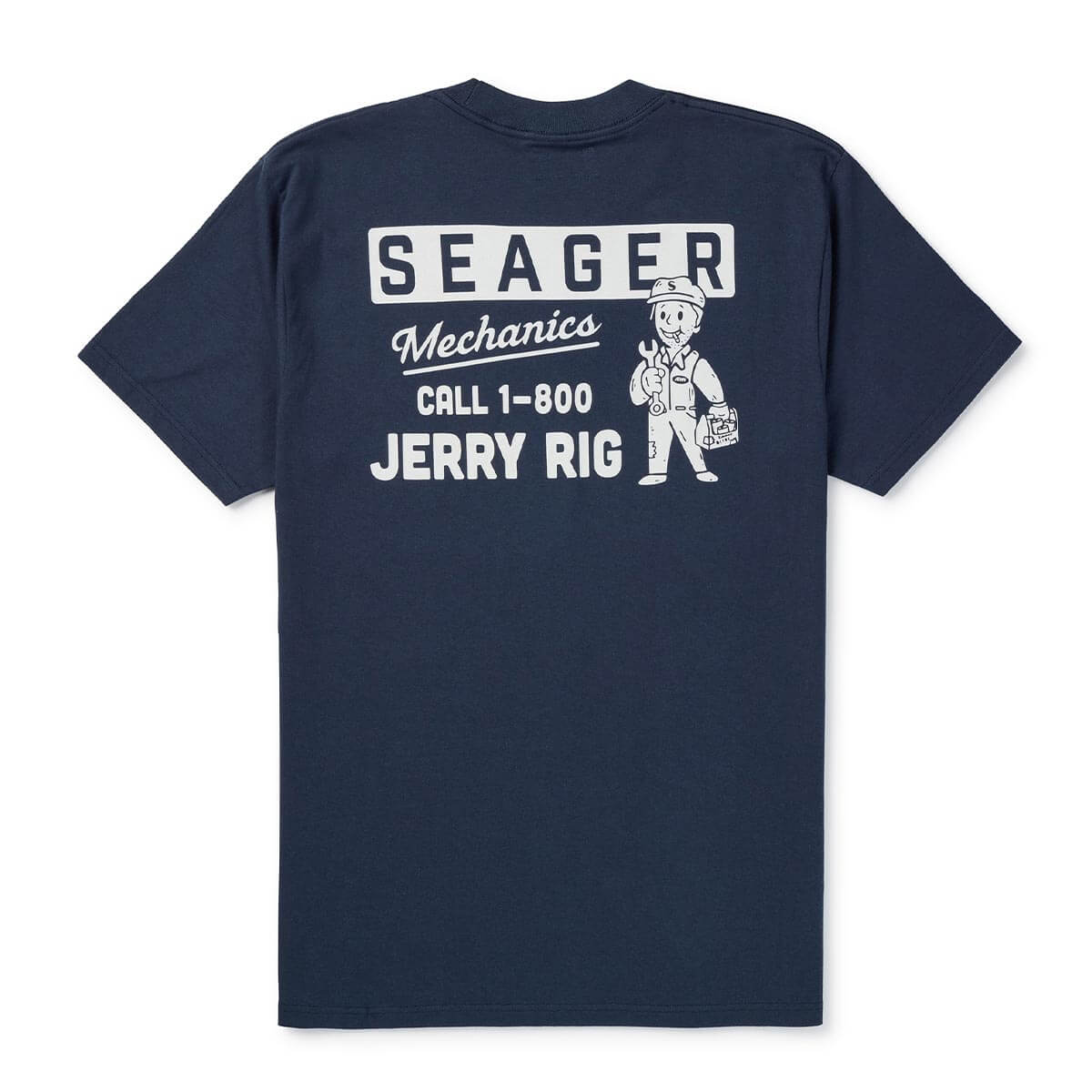 Jerry Rig Tee Navy
