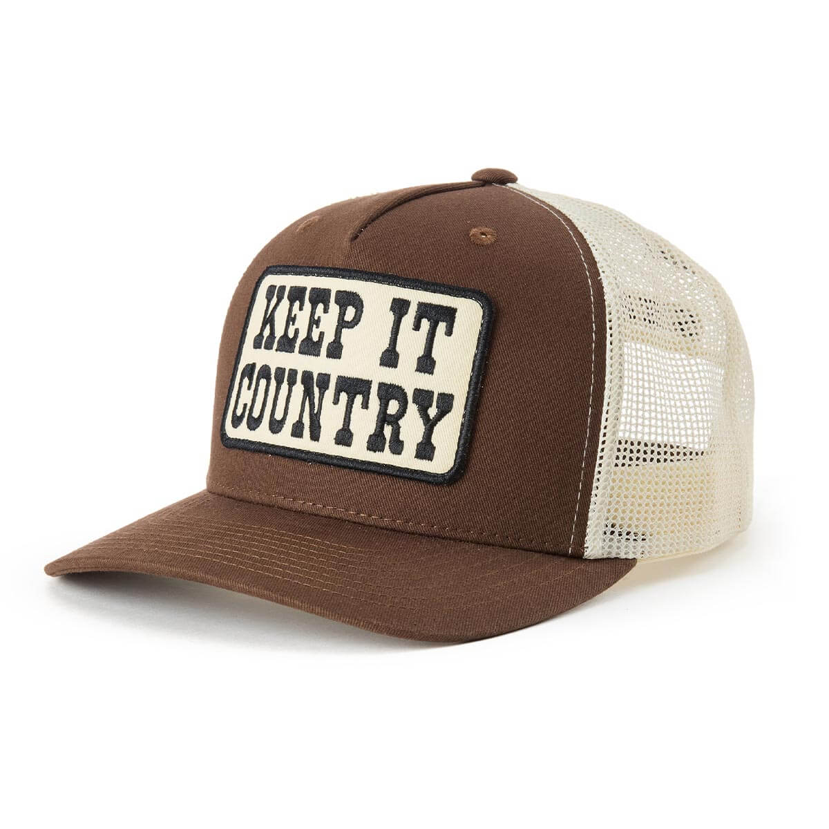 Keep It Country Trucker Snapback Brown/Cream