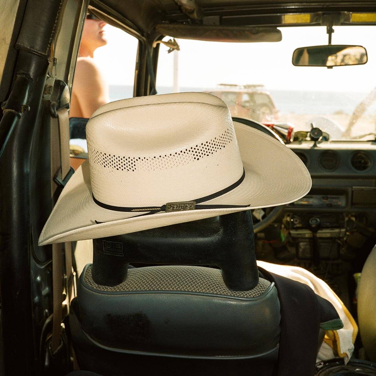 Longhorn 20X Straw Hat Natural