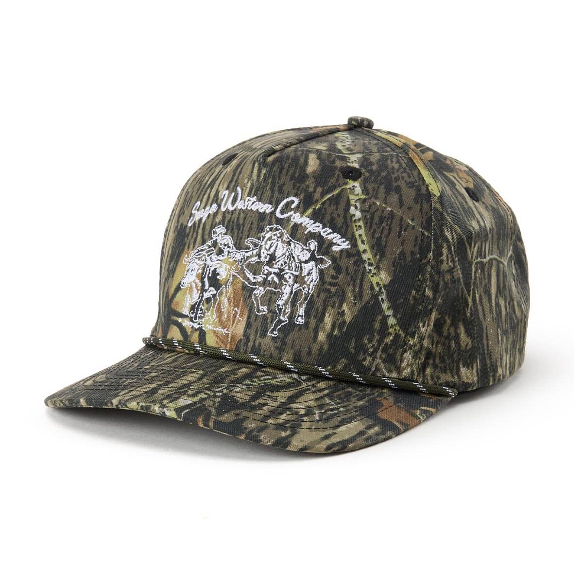 Los Rios Canvas Snapback Camo