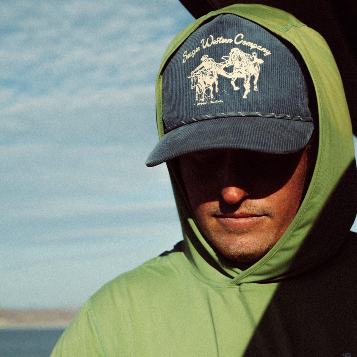 Los Rios Corduroy Snapback Navy