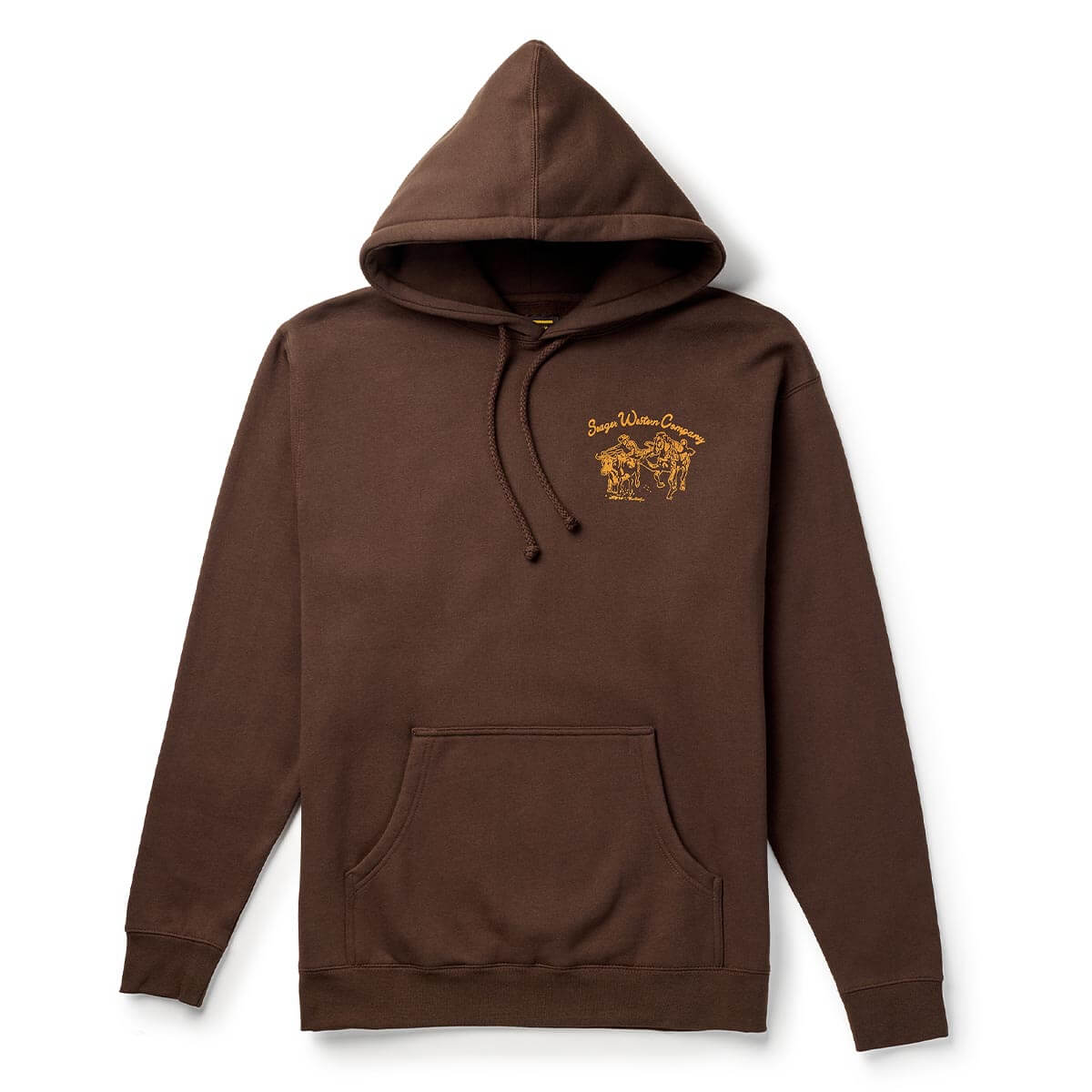 Los Rios Mid-Weight Hoodie Brown