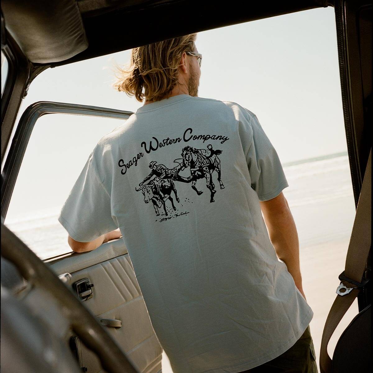 Los Rios Tee Arctic Blue